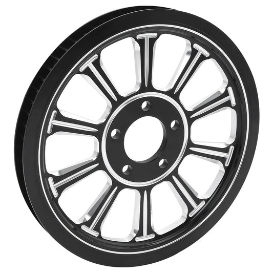 Rear Wheel Belt Pulley Sprocket Fit For Harley Road King Glide Flhr 1997-2008