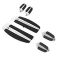 Slipstream Rider Footboard Inserts Footpeg Shifter Pegs Fit For Harley Fltr Flht