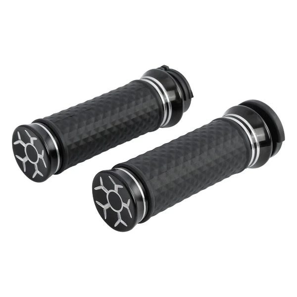 1" Hand Grips Handlebar Fit For Harley Touring Electra Street Road Glide 96-07