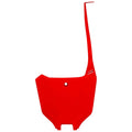 UFO Front Number Plate 00 CR Red For Honda CRF450R 2021-2026