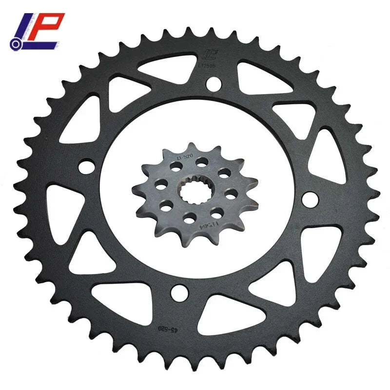 520 13T 47T Front Rear Sprocket For Yamaha XVS125 Drag Star XVS 125 2000-2004