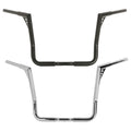 Chrome/Black 16" Ape Hanger 1 1/4" Handlebar Fit For Harley Electra Glide 82-24