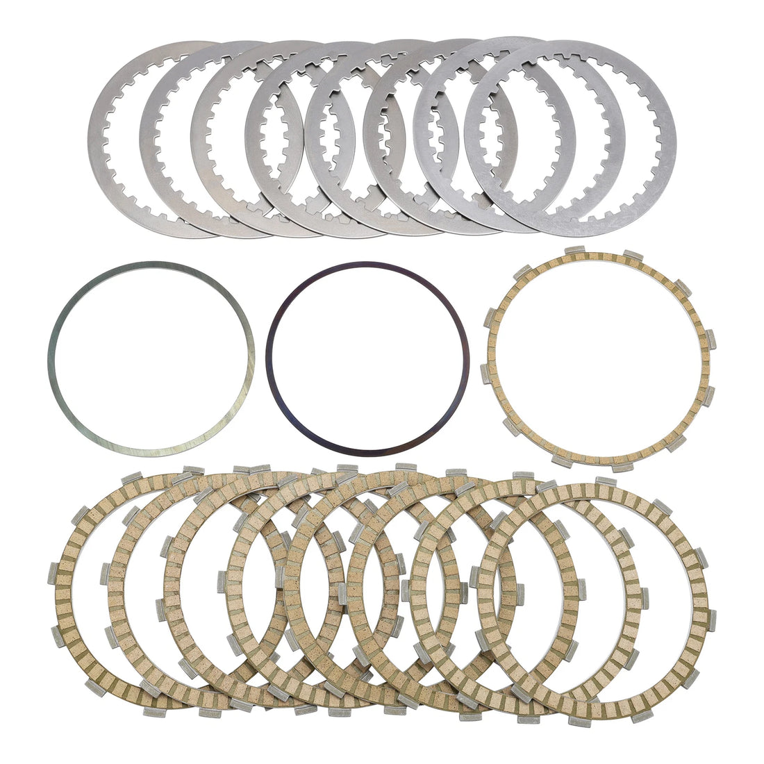 Drive Clutch Plates Kit Fit For Harley Twin Cam Touring Road King Softail Dyna