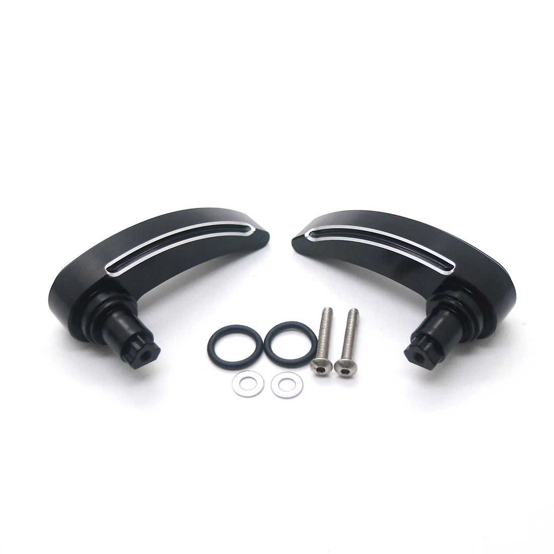 Black Saddlebag Latch Lever Lid Lifter For Harley Electra Street Glide 2014-2017