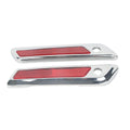 Chrome Saddlebag Hinge Latch Covers For Harley Touring Flhx Flhr Fltrx 2014-2023