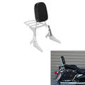 Backrest Sissy Bar Luggage Rack Fit For Kawasaki Vulcan VN400 VN800 1995-2012 11