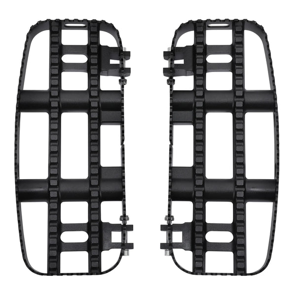 Black Driver Floorboard Footboard Fit For Harley Touring Electra Glide 2014-2024