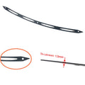 Black Batwing Fairing Windshield Trim For Harley Electra Street Glide Touring