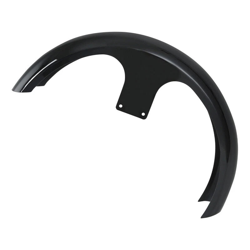 Black 26" Wrap Front Fender For Harley Touring Model Motorcycles Custom Baggers