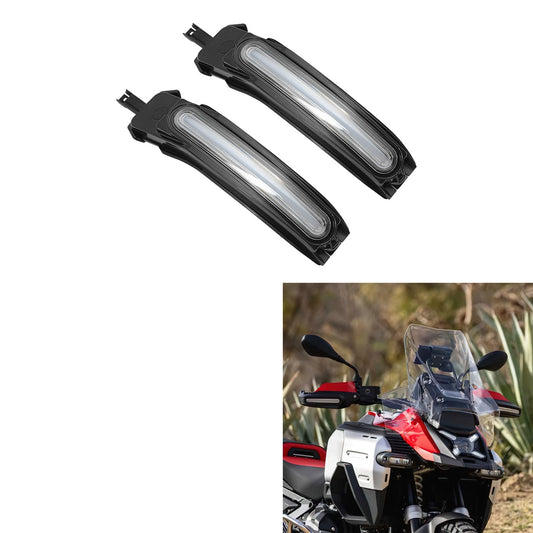 Handguards LED Turn Signal Light Indicator Fit For BMW R1300GS Adventure 23-25