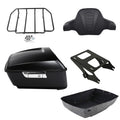 King Trunk Backrest Luggage Mount Fit For Harley Touring Electra Glide 2014-2026