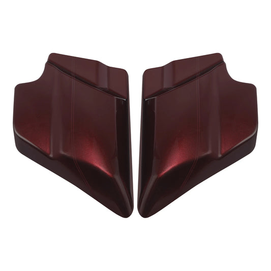 Battery Side Cover Panels Fit For Harley Touring Road Glide 09-23 Twisted Cherry