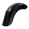 Rear Fender Fit For Harley Cvo Road Street Glide 2018 Fltrx 09-2024 Black Denim