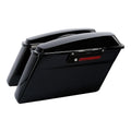 Black Hard Saddlebags Fit For Harley Touring Street Glide Road King 1994-2013
