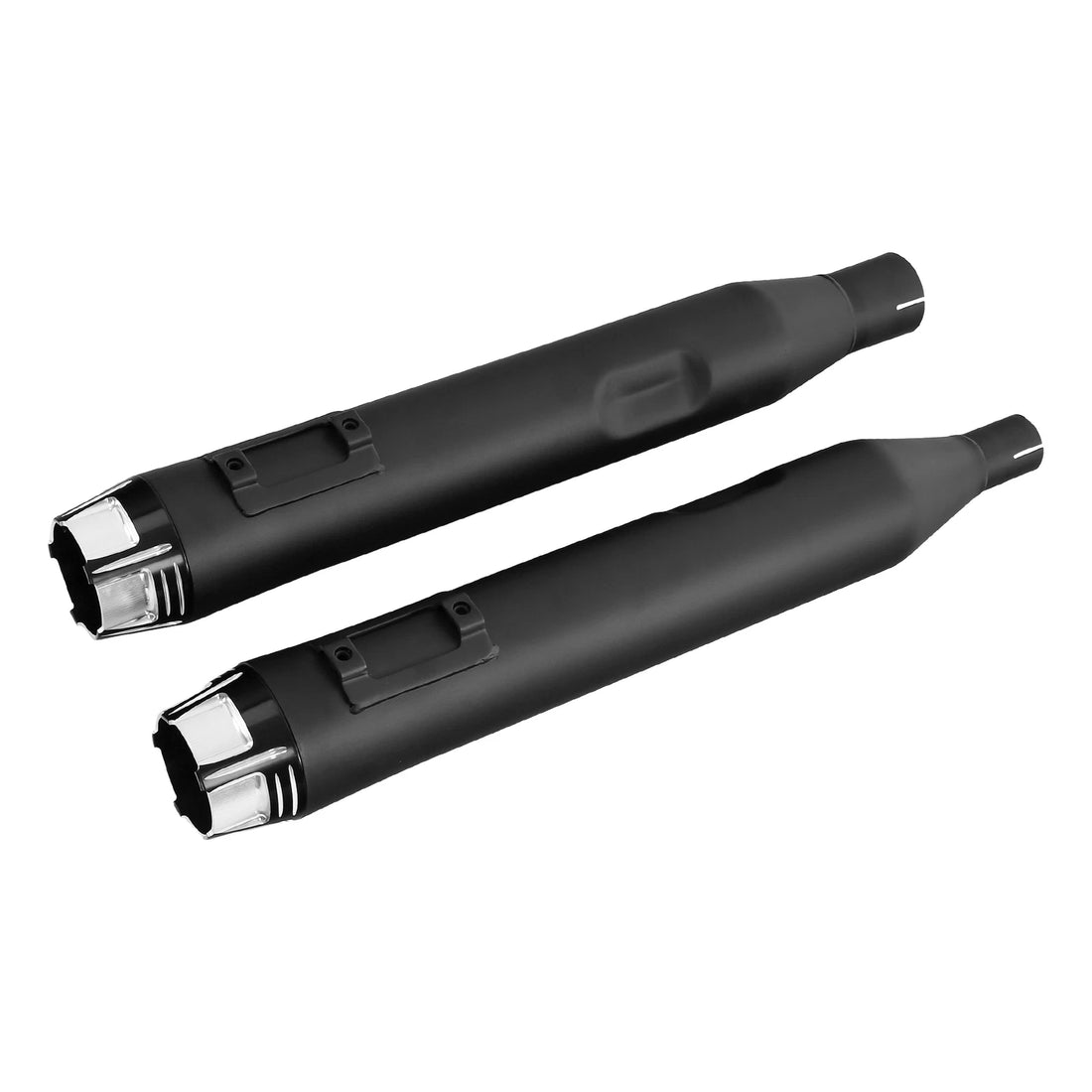 Slip On Exhaust Mufflers Pipes Fit For Harley Touring Road King Glide 2017-2023