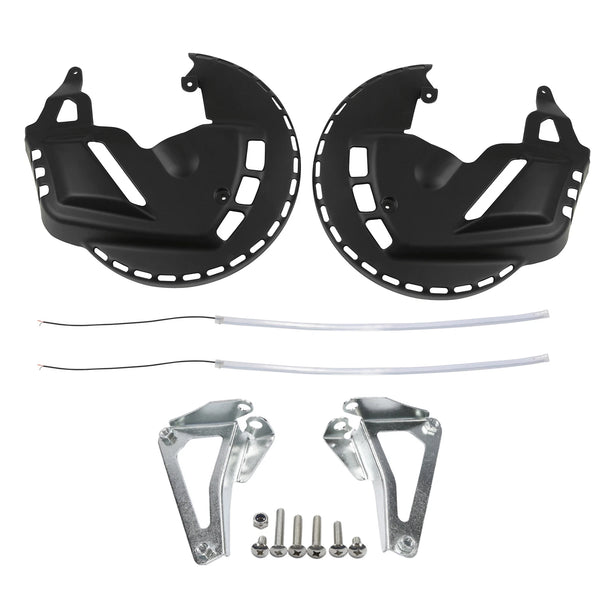 Brake Rotor Covers LED Ring Fit For Honda Goldwing 1800 GL1800 01-17 F6B 13-17