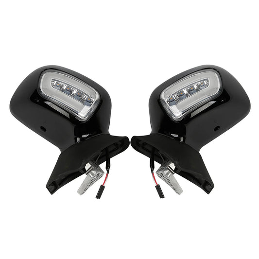 Left & Right Rear View Mirror W/ Turn Signal Fit For Honda Goldwing GL1800 01-17