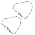 2pcs Cover Gasket For Yamaha MT09 18-23 tracer 900 19-24 XSR900 16-22 FZ09 16-17