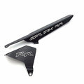 Aluminum Motorcycle Chain Guard Side Cover For 2002 2003 Honda CBR954RR Black