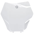 UFO Front Number Plate White For GASGAS MC 450F Troy Lee Designs 2022