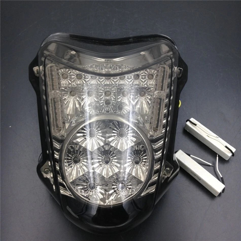 Tail Light LED Smoke Integrated Turn Signal For 2008-20 Suzuki Hayabusa GSX1300R