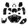 Fairings Body Work Kit Fit For Harley CVO Road Glide 2018 2015-2024 Black Denim