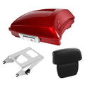 Razor Trunk Pad +Mount Rack Fit For Harley Touring Street Glide 14-26 Wicked Red