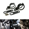 Motorcycle Turn Signal Relocater Holder Fork Clamps Shock Bracket For Cafe Racer