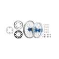 Tusk Impact Complete Front/Rear Wheel Package 1.60 x 21 / 2.15 x 19 Silver