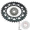 520 16T 38T Front Rear Sprocket For KAWASAKI ZR550 B2-B8 Zephyr ZR 550 1991-2000