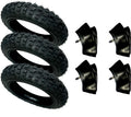 HD 3) Tires And 4) Tubes Straight Stem Size 2.50-10 2.50X10 For Honda XR50 10"