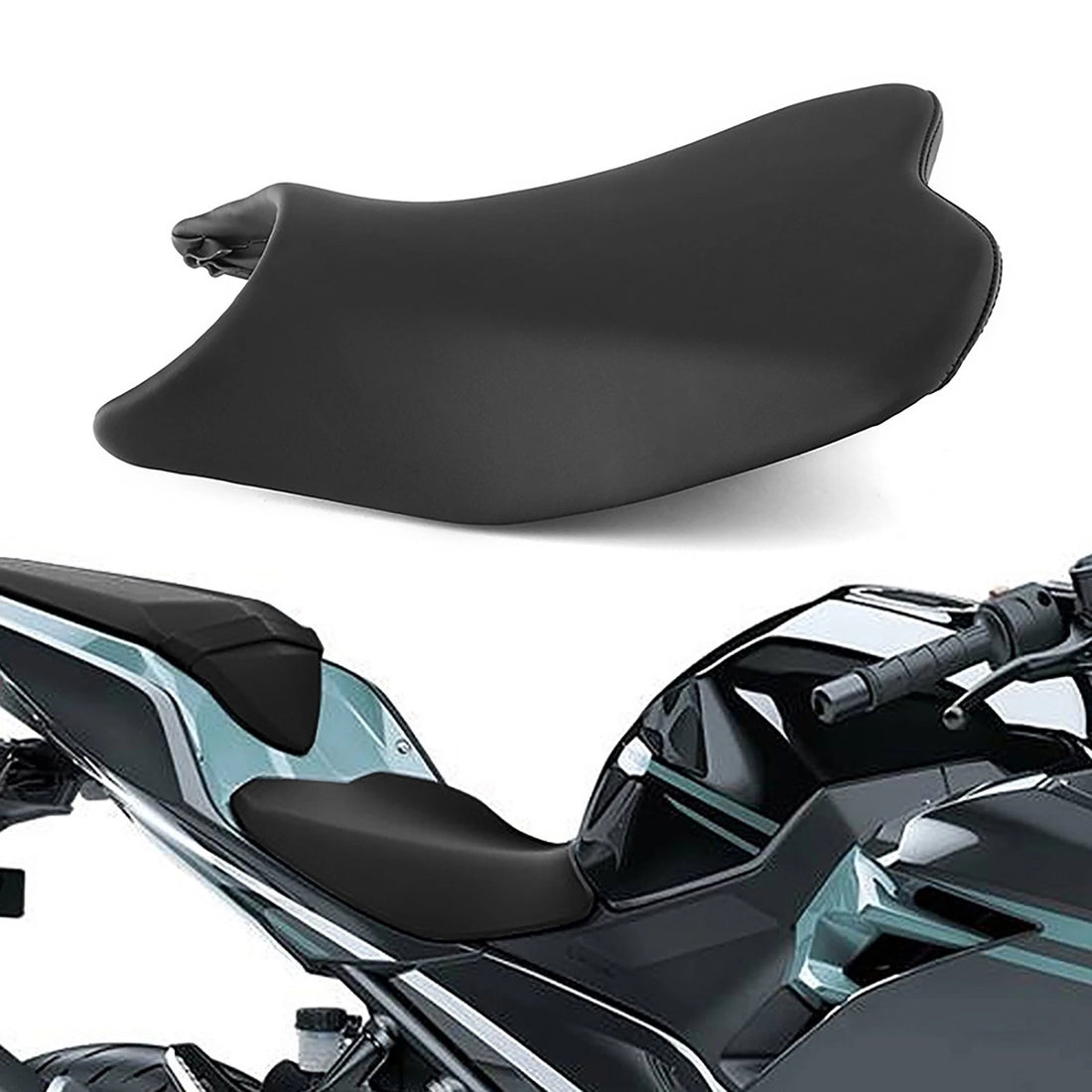 Front Driver Seat Fit For Kawasaki Z400 2019-2024 Ninja 400 EX400 2018-2024 19