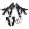 Front Foot Peg Driver Pedal Black Fit For Honda CBR600F4 CBR600F4i 1999-2005 06