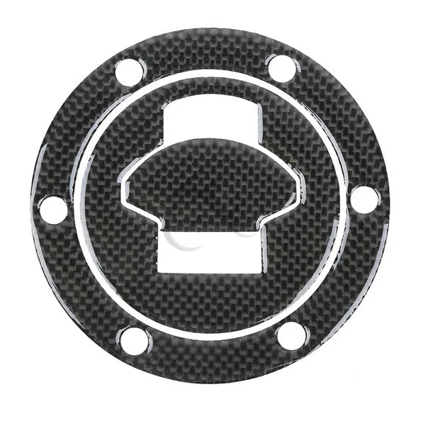 Carbon Fiber Fuel Gas Cap Pad Sticker Decal For BMW K1200GT K1200R K1200S 06-07
