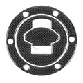 Carbon Fiber Fuel Gas Cap Pad Sticker Decal For BMW K1200GT K1200R K1200S 06-07