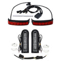 Saddlebag LED Insert Support & Brake Turn Light Fit For Harley Road King 2014-24