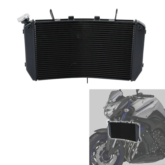 Black Radiator Cooling Fit For Yamaha Fazer 1000 FZ1-S FZ1S FZ1-N FZ1N 2006-2012