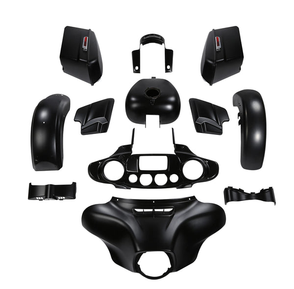 Fairings Body Work Kit Fit For Harley Street Glide Special 2014-2024 Black Denim