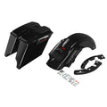 5" Stretched Hard Saddlebags Rear Fender Fit For Harley Touring Road King 09-13