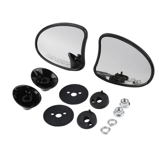 Tapered Fairing Mount Mirrors Fit for Harley Electra Glide Street Glide 14-23