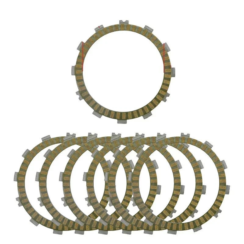 6+1PC Friction Clutch Plates For Honda CRF450RX 17-20 CRF450X 19-23 GB500 89-90