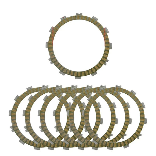 6+1PC Friction Clutch Plates For Honda CRF450RX 17-20 CRF450X 19-23 GB500 89-90