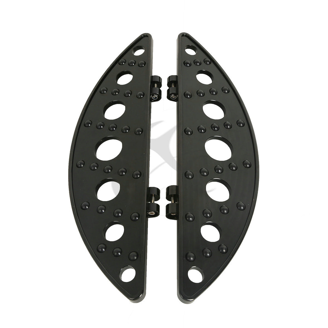 Half-Moon Floorboard Footboards Fit For Harley Touring Street Glide Road 1986-24