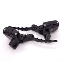 1" Black Cross Hand Control Reservoir 14mm Bore Brake Clutch Levers For Honda