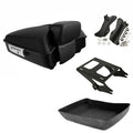Matte Chopped Trunk Backrest Mount Docking Kit Fit For Harley Road Glide 14-2026