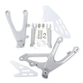 Front Rider Driver Footrests Footpegs Bracket Fit For Yamaha Yzf R1 2007-2008 08