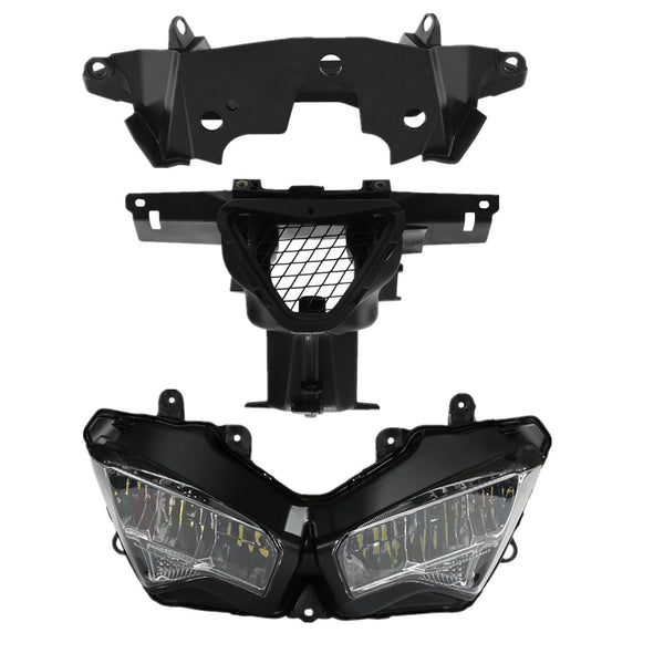 Headlight & Ram Air Duct Fairing Stay Bracket Fit For Kawasaki Ninja ZX6R 19-23