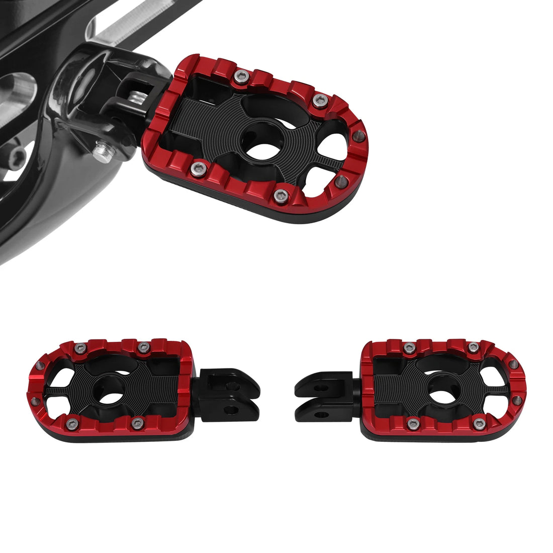 Driver Foot Pegs Footrests Fit For Harley Softail Street Bob Sport Glide 18-25