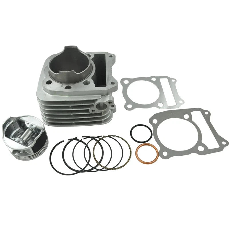 66MM Cylinder Set Piston Rings Kits For Suzuki DR200 DF200 VAN200 200cc