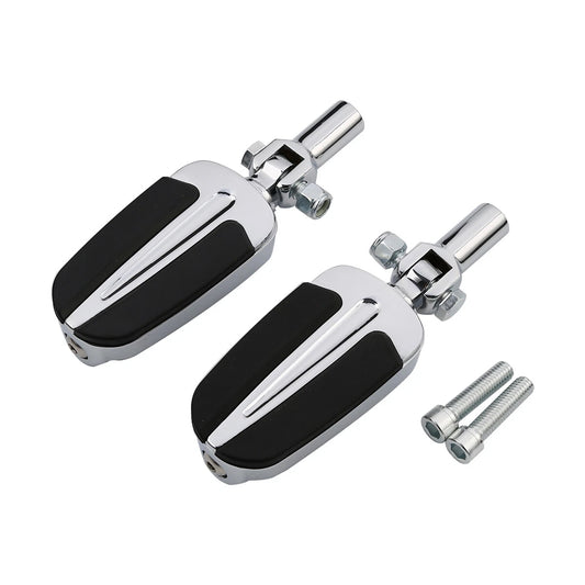 Rear Passenger Footpegs Clevis Support Mount Fit For Harley Softail Fatboy 00-06